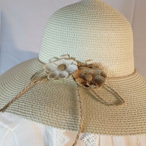 Women's Wide Brim Sun Hat - Picture 2 of 6